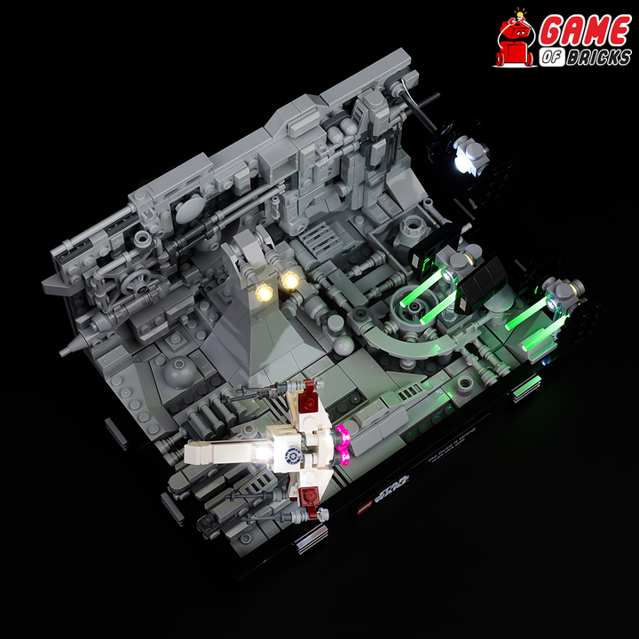 LEGO Death Star Trench Run Diorama 75329 Light Kit