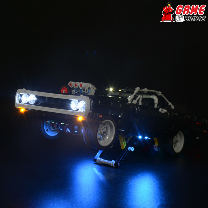 LEGO Fast and Furious Dom's Dodge Charger 42111 Light Kit