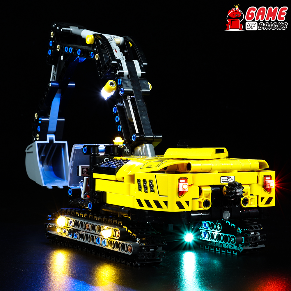 LEGO Heavy-Duty Excavator 42121 Light Kit