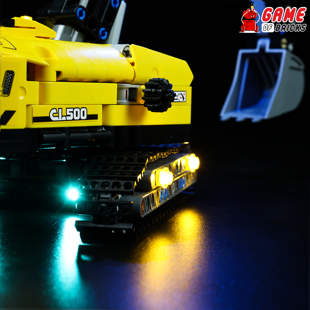 LEGO Heavy-Duty Excavator 42121 Light Kit