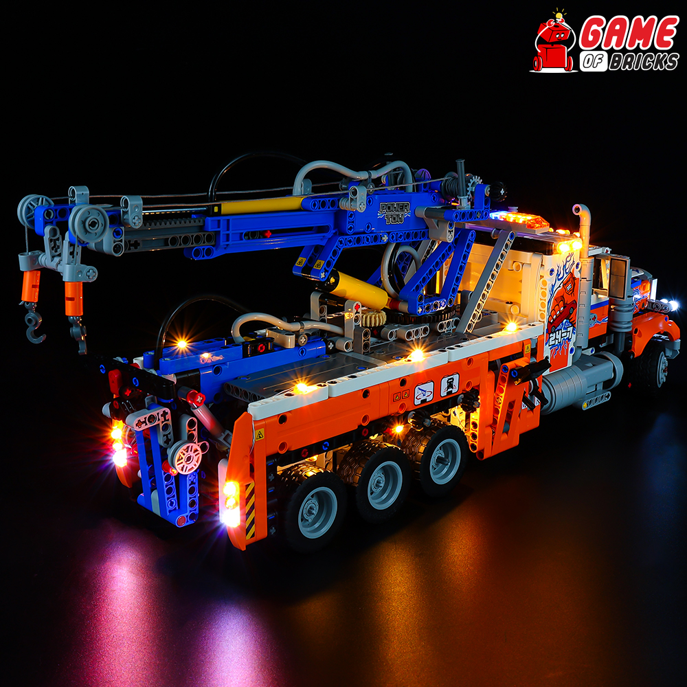 LEGO Heavy-duty Tow Truck 42128 Light Kit