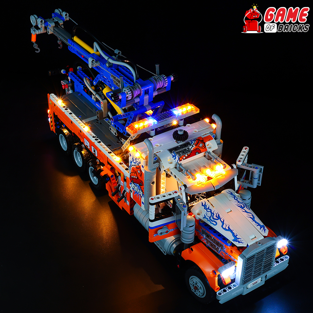 LEGO Heavy-duty Tow Truck 42128 Light Kit