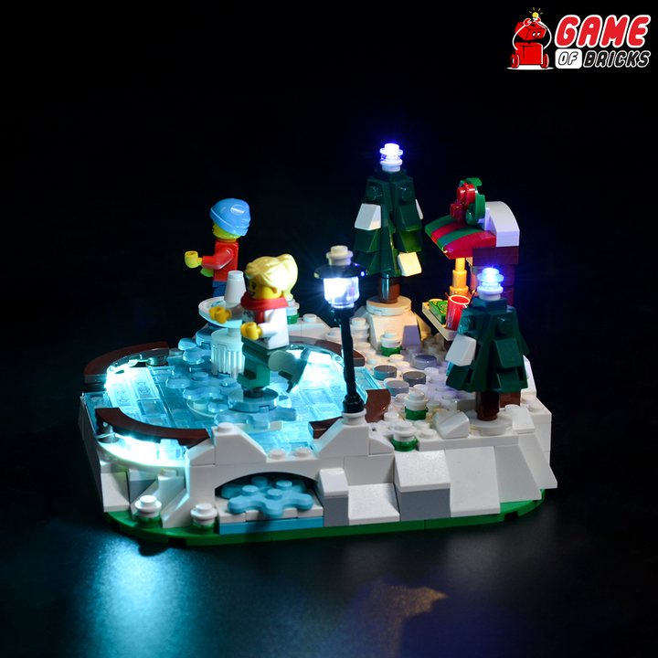 LEGO Ice Skating Rink 40416 Light Kit