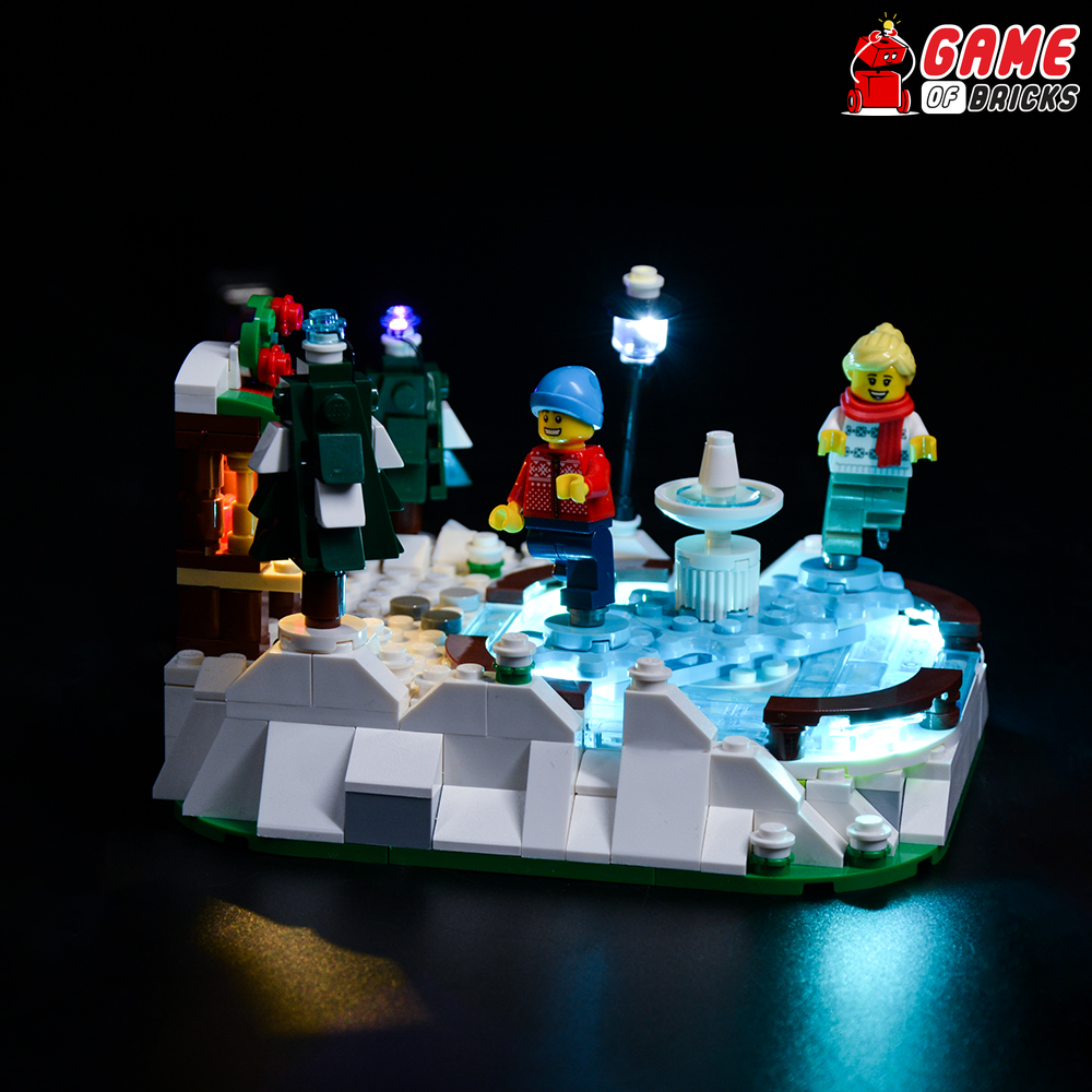 LEGO Ice Skating Rink 40416 Light Kit