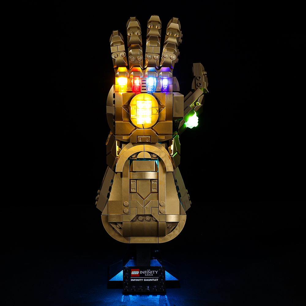 Beleuchtungsset für Infinity Gauntlet 76191 (Aktualisiert)