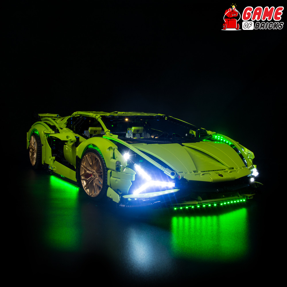 LEGO Lamborghini Sián FKP 37 42115 Light Kit