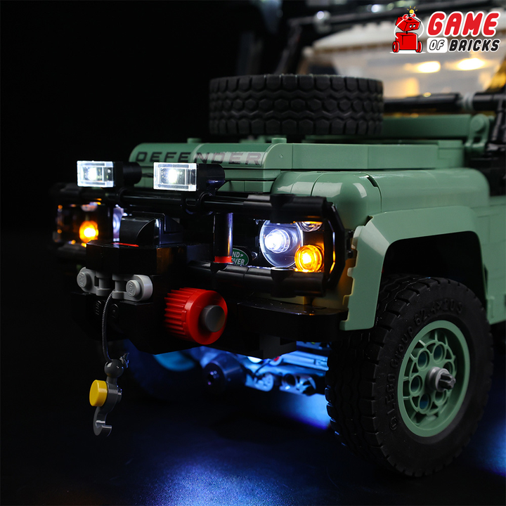 Beleuchtungssatz für Land Rover Classic Defender 90 10317