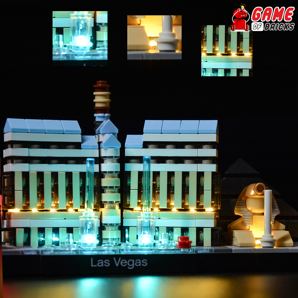 LEGO Las Vegas 21047 Light Kit