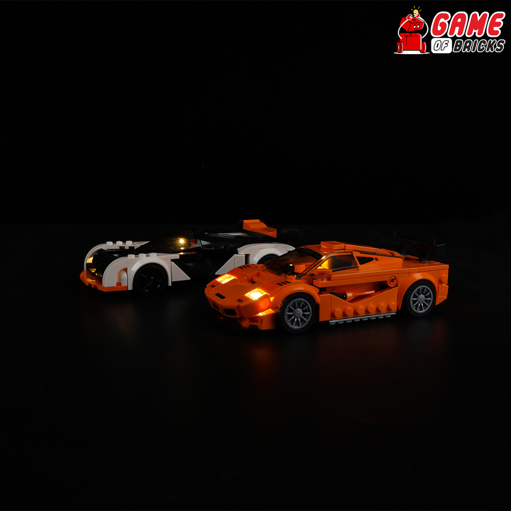 LEGO McLaren Solus GT & McLaren F1 LM 76918 Light Kit