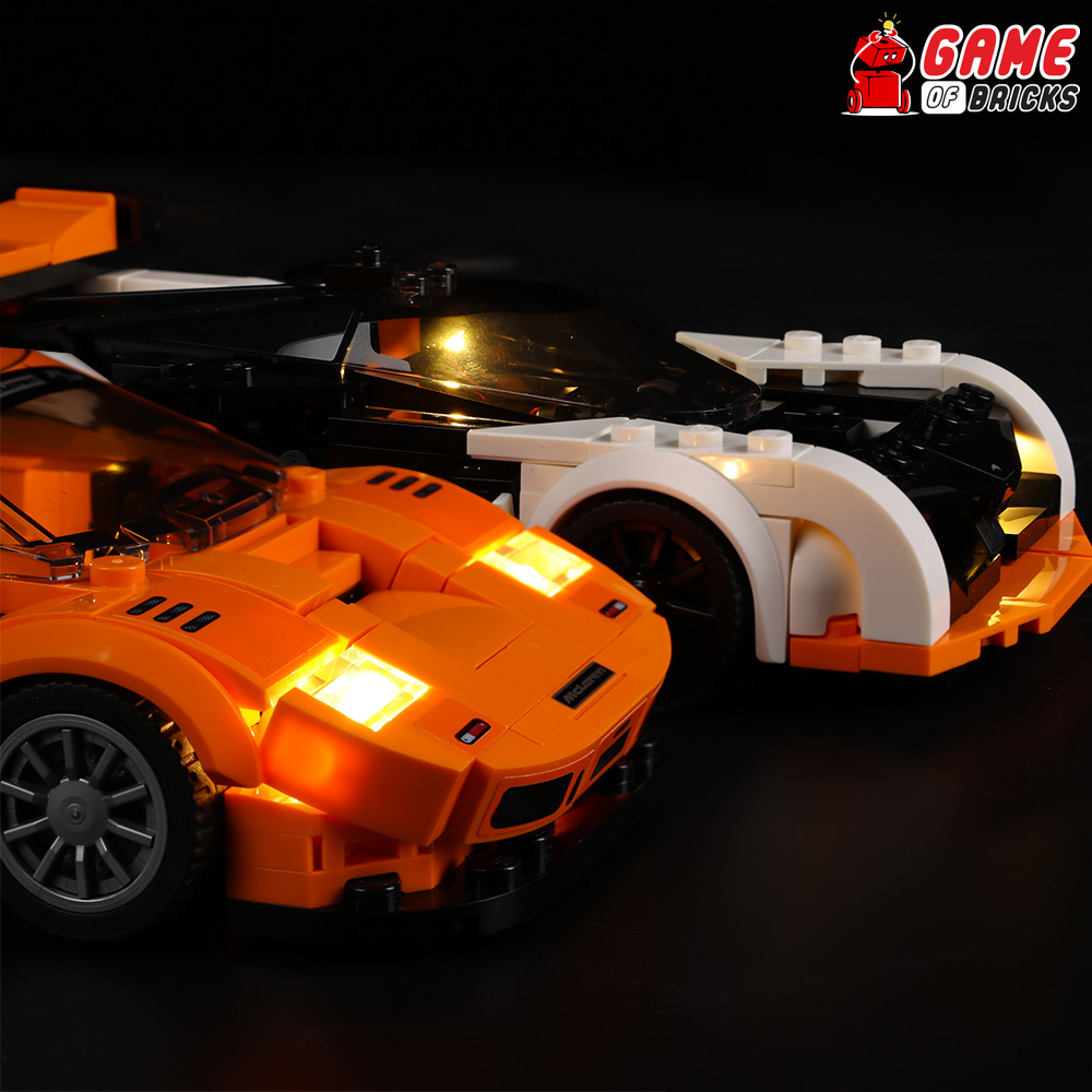 LEGO McLaren Solus GT & McLaren F1 LM 76918 Light Kit