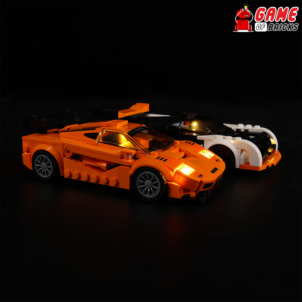 LEGO McLaren Solus GT & McLaren F1 LM 76918 Light Kit