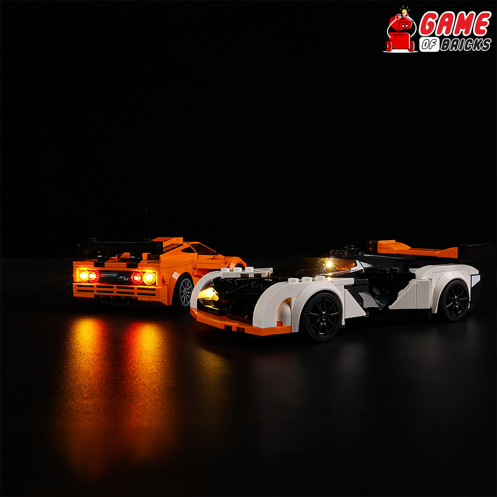 LEGO McLaren Solus GT & McLaren F1 LM 76918 Light Kit