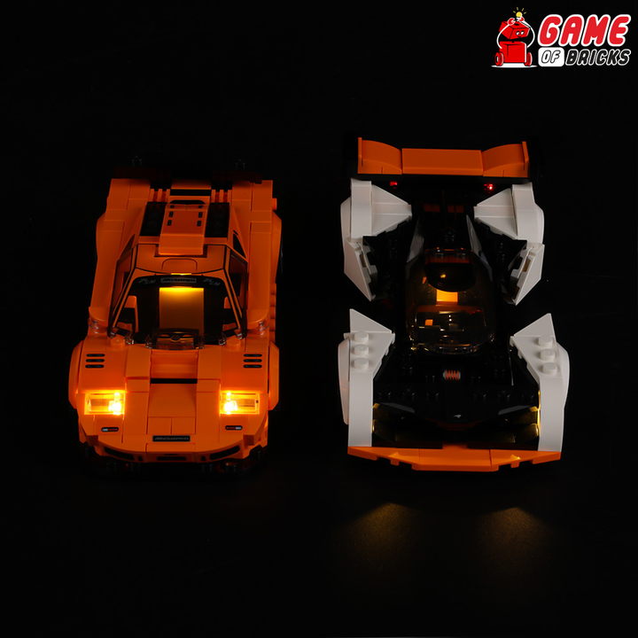 LEGO McLaren Solus GT & McLaren F1 LM 76918 Light Kit