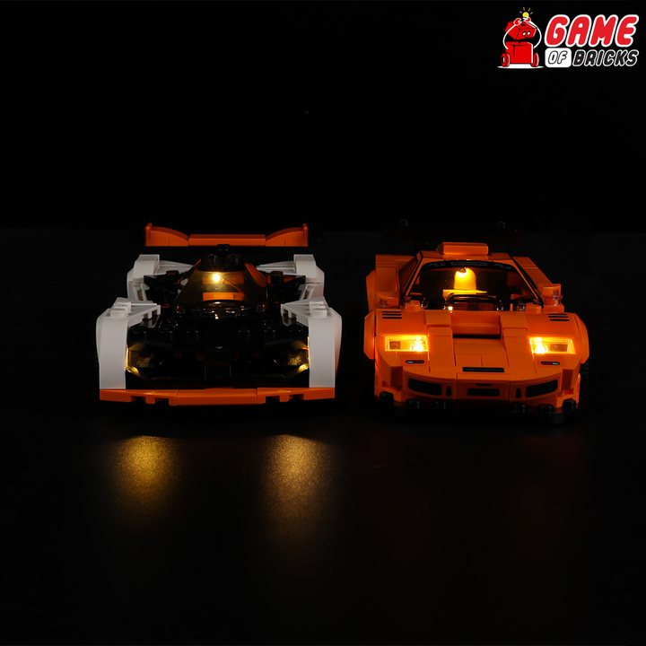 LEGO McLaren Solus GT & McLaren F1 LM 76918 Light Kit