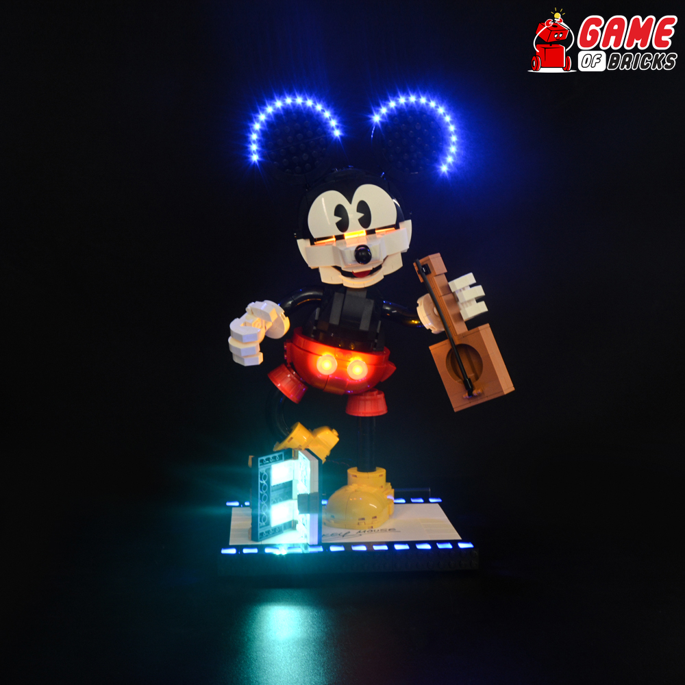 LEGO Mickey Mouse & Minnie Mouse Buildable Characters 43179 Light Kit