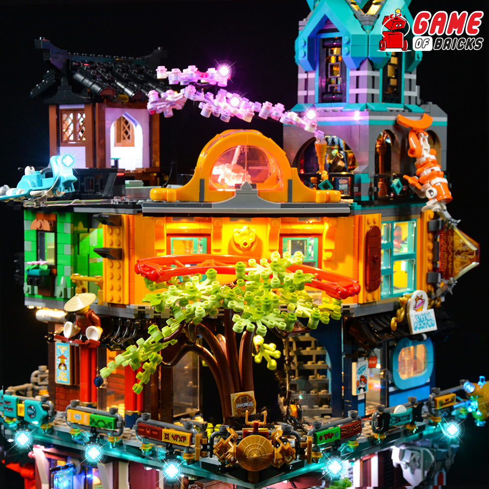 LEGO NINJAGO City Gardens 71741 Light Kit