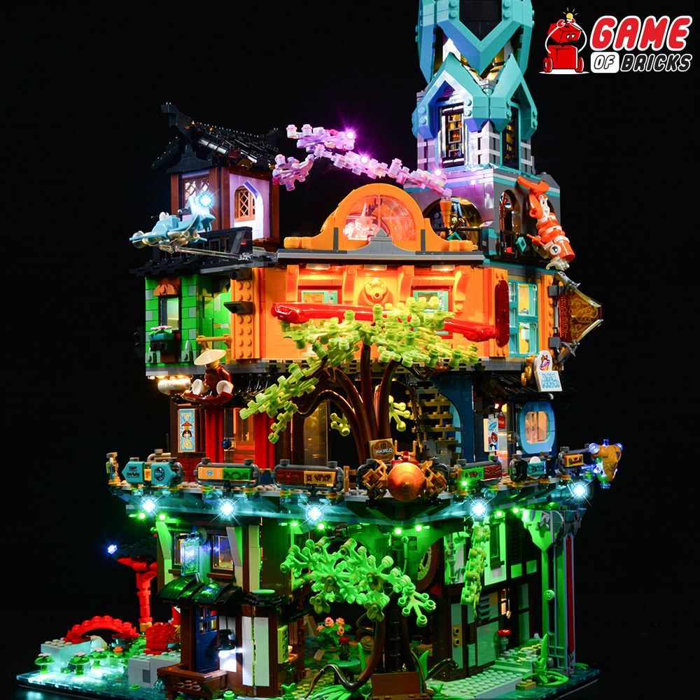 LEGO NINJAGO City Gardens 71741 Light Kit