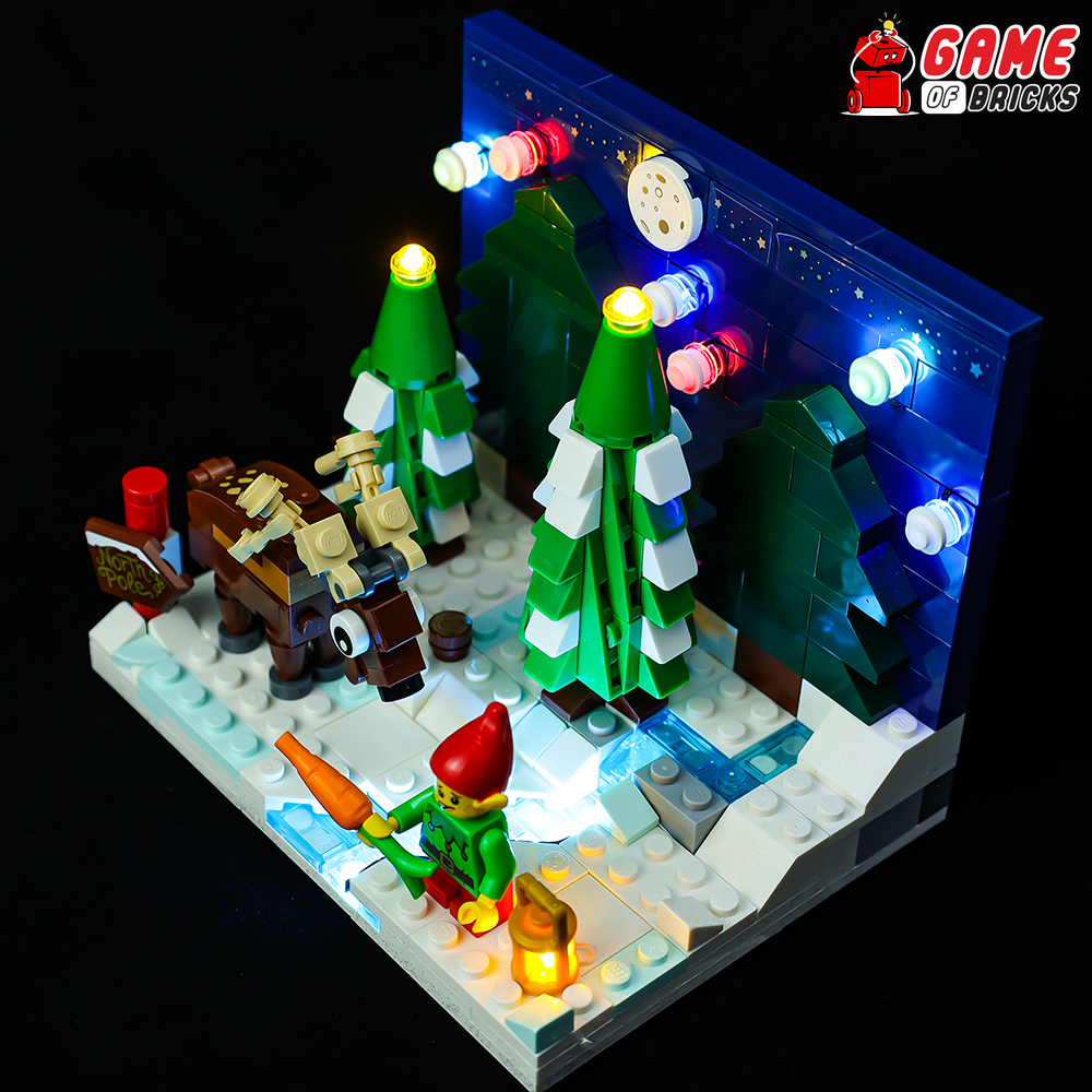 LEGO Santa's Front Yard 40484 Light Kit