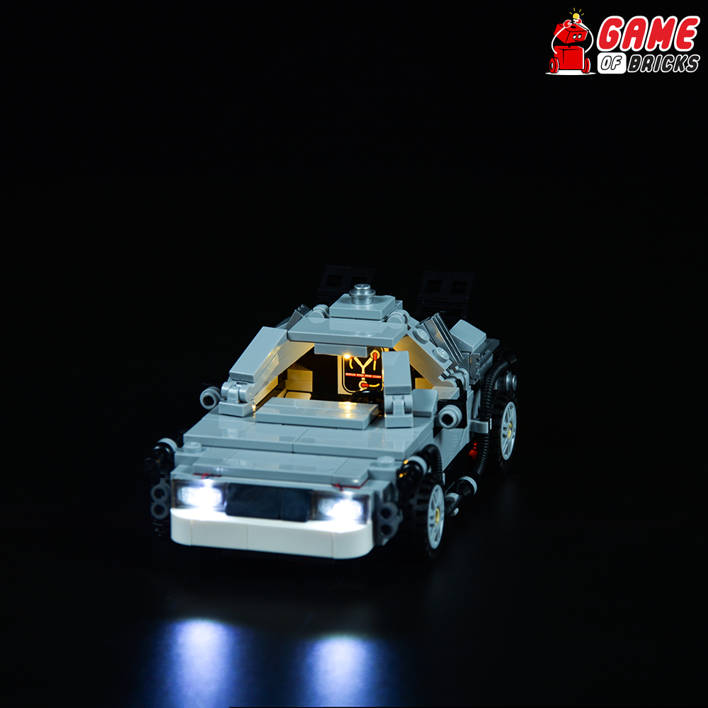 LEGO The DeLorean Time Machine 21103 Light Kit