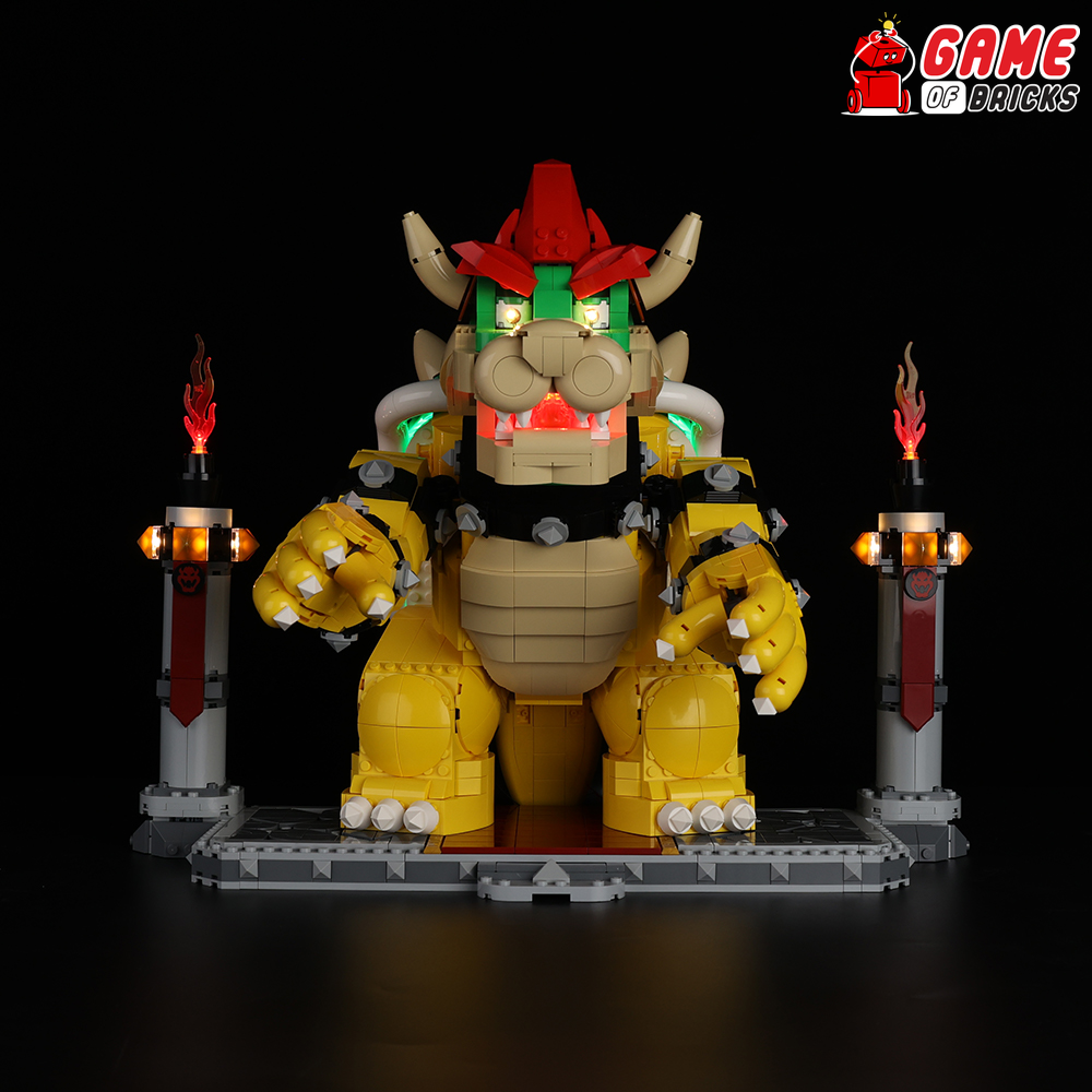 Beleuchtungsset für The Mighty Bowser 71411