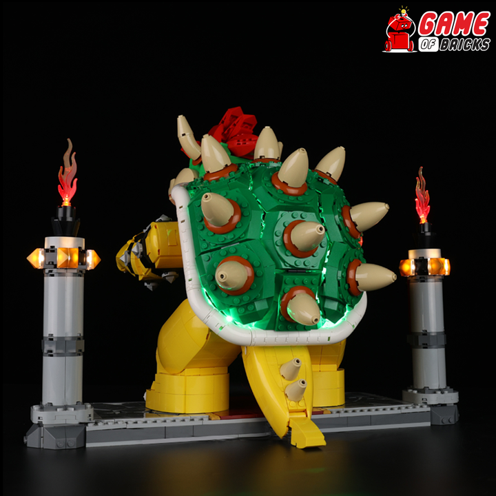 Beleuchtungsset für The Mighty Bowser 71411