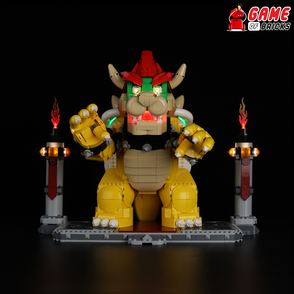 Beleuchtungsset für The Mighty Bowser 71411