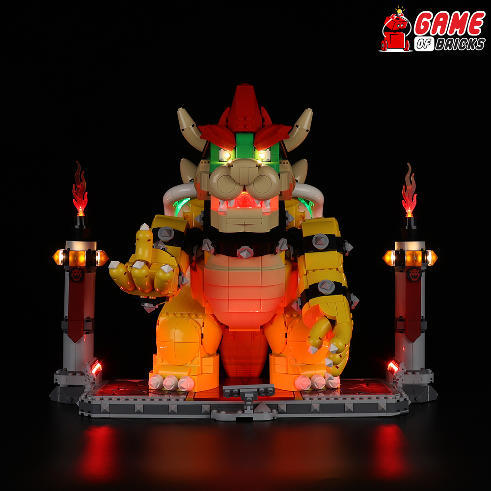 Beleuchtungsset für The Mighty Bowser 71411