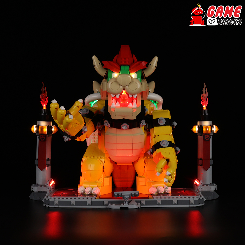 Beleuchtungsset für The Mighty Bowser 71411