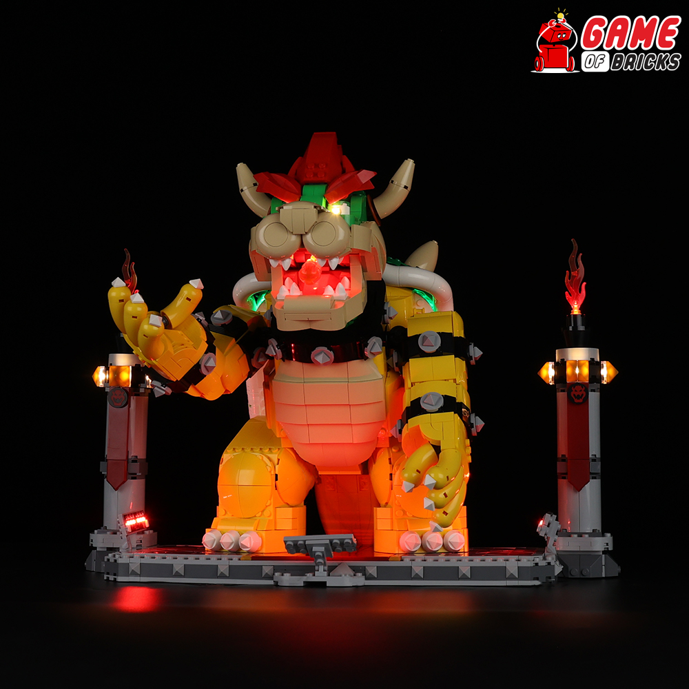 Beleuchtungsset für The Mighty Bowser 71411