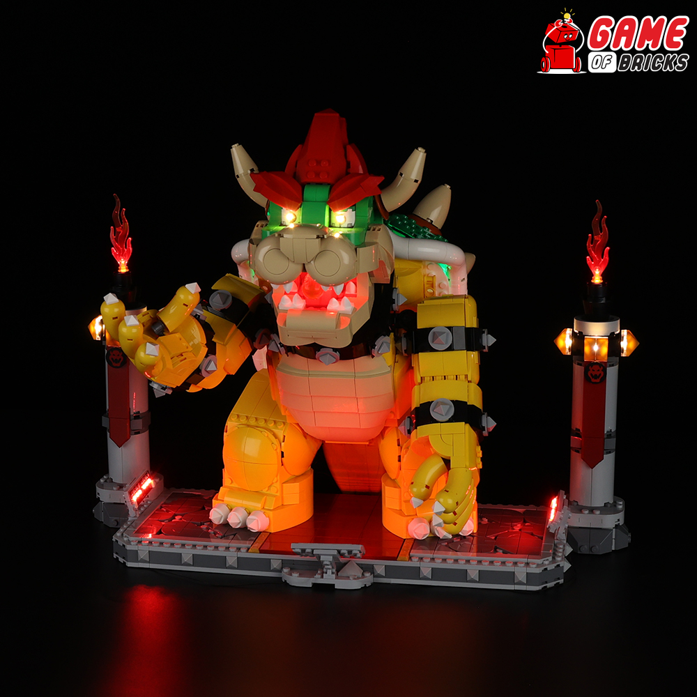 Beleuchtungsset für The Mighty Bowser 71411