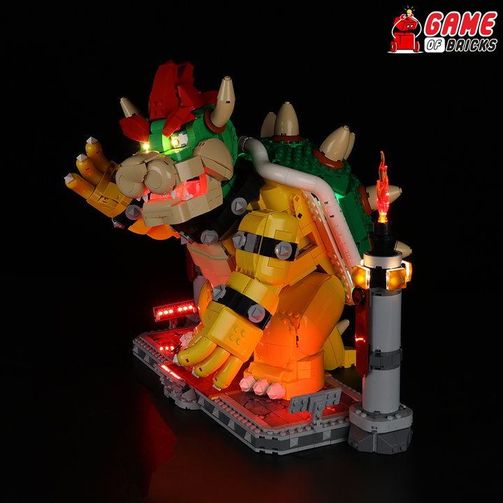 Beleuchtungsset für The Mighty Bowser 71411