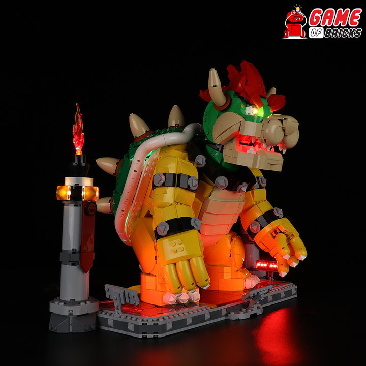 Beleuchtungsset für The Mighty Bowser 71411