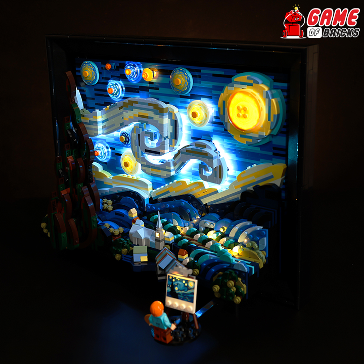 LEGO Vincent van Gogh - The Starry Night 21333 Light Kit