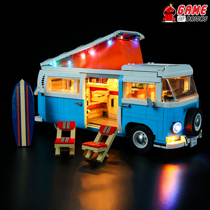  LEGO Volkswagen T2 Camper Van 10279 Light Kit