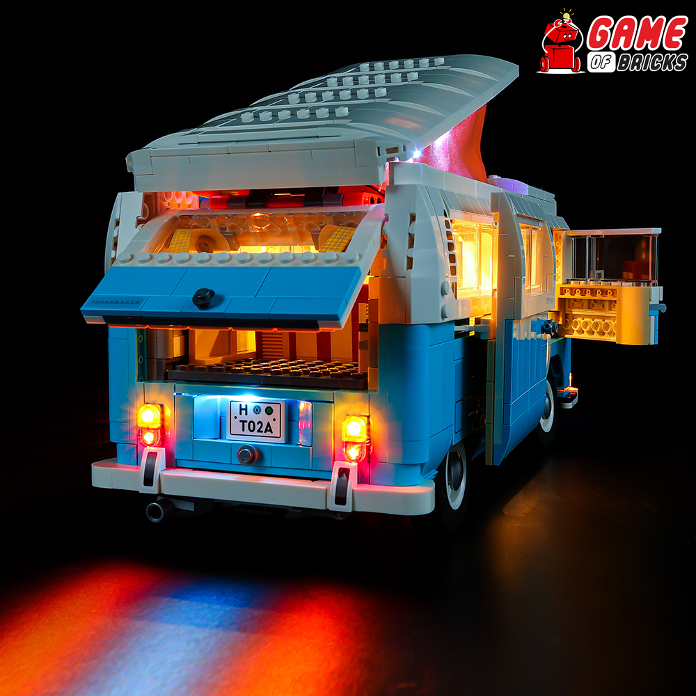  LEGO Volkswagen T2 Camper Van 10279 Light Kit