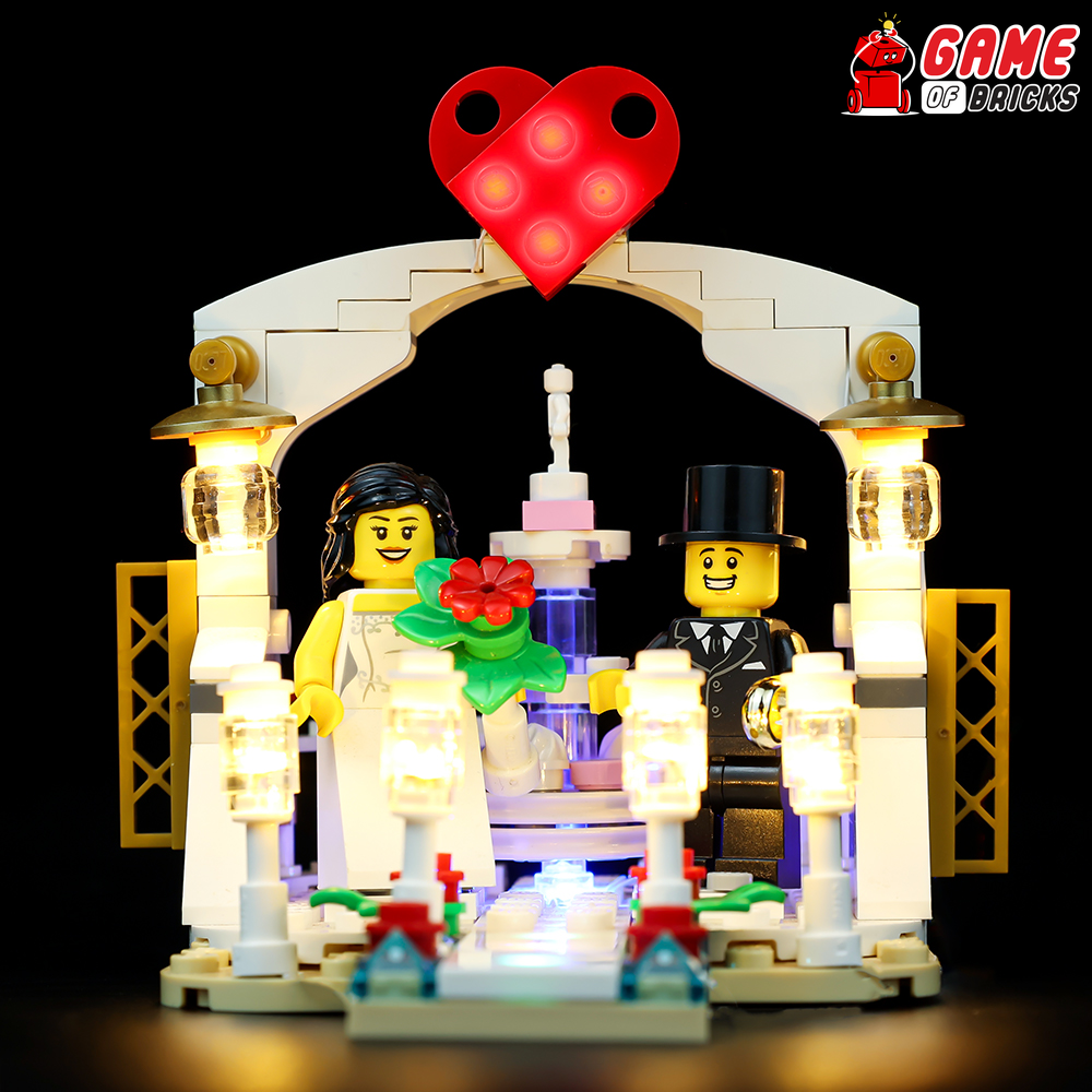 LEGO Wedding Favor Set 2018 40197 Light Kit